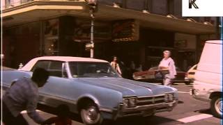 1970s San Francisco Chinatown Street Scenes Mid 70s Archive Footage [upl. by Lalla]