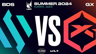 BDS vs GIANTX match sous HAUTE TENSION  LEC Summer 2024 [upl. by Aettam]