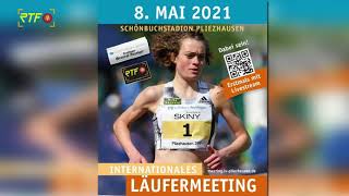 RTF1 Sportticker  Internationales Läufermeeting am Samstag 8 Mai in Pliezhausen [upl. by Wohlen]