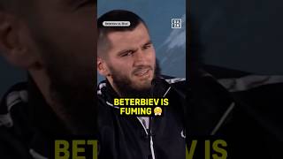 Beterbiev gets into it with Eddie Hearn 👀 [upl. by Elram]