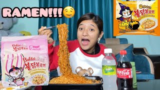 3 PACKET RAMEN MUKBANG  Trying New Flavours  it’s me Muskan [upl. by Domella175]