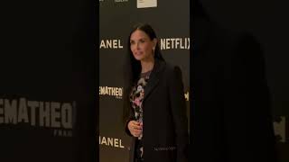 Demi Moore dazzles at the Substance premiere in France with timeless elegance [upl. by Ephraim]