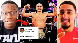 INFLUENCERS REACT TO JARVIS BEATING BDAVE  JARVIS VS BDAVE FIGHT REACTION [upl. by Ku669]