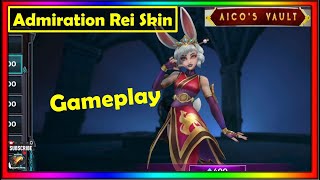 Paladins 66 Aicos Vault Update  Rei New Skin Admiration Rei Voice First Look Gameplay [upl. by Neerbas]