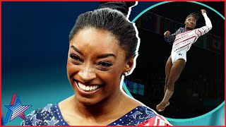 Simone Biles Speaks Out After Winning Gold at 2024 Paris Olympics [upl. by Mosra]