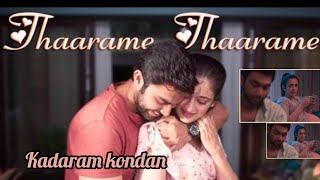 Thaa rame tharame songKadaram kondan movie Sid sriram voice Ghibran music [upl. by Nilram]