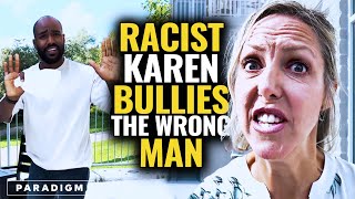 Karen Bullies The Wrong Black Man [upl. by Eiramalegna]