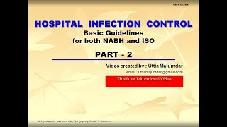 Hospital Infection Control  Part2 [upl. by Palmira]