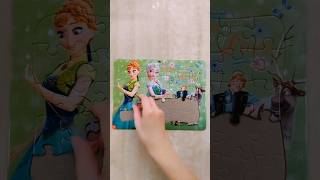 Frozen Puzzle Fun 96Piece Summer Adventure with Elsa amp Friends shorts disney frozen puzzle [upl. by Einhorn858]