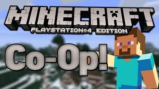 Minecraft PS4 Survival Coop  Episode 2 [upl. by Gnanmas775]