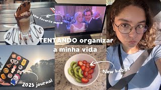 Vlog Tentando organizar minha vida 🍓☀️🌷 [upl. by Nomit]