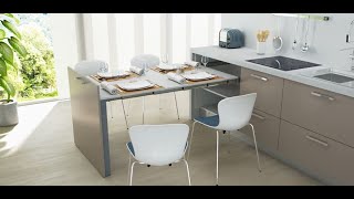 Hafele Evolution Naked XL dining table fitting  Installation [upl. by Pilif]