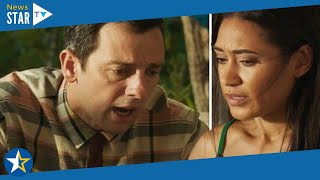 Death in Paradises Josephine Jobert talks embarrassing moment with costar Ralf Little [upl. by Brittni]