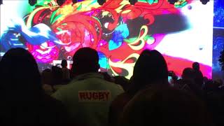 Beyblade Burst Turbo Intro LIVE at 2018 World Championships Paris [upl. by Rehportsirhc]