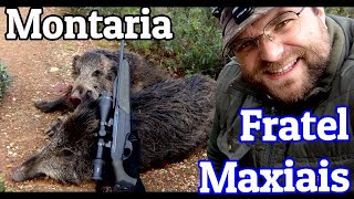 🐗 Montaria 🐗  MAXIAIS e FRATEL  ✨ chasse au sanglier✨  ✨hunting wild boar✨ 🐗 PORTUGAL [upl. by Rhona]