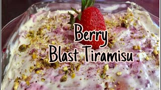 Berry Blast Tiramisu  Zesty Chilli [upl. by Ovid843]