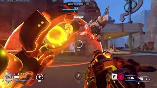 6v6 Attack Torb on Route 66 141124 OW2 Classic [upl. by Adnotal843]