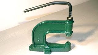 Hand operated Rivet Machine [upl. by Sairacaz636]