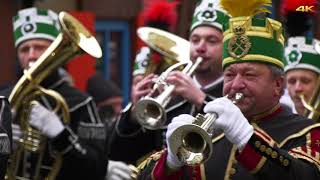 Große Bergparade 2018 in Annaberg Buchholz mit Abschlusskonzert 4k [upl. by Meehsar304]