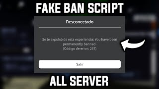 Fake Ban All Server Script Pastebin  Fluxus Delta Arceus X [upl. by Eelesor]