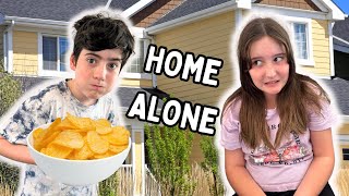 HOME ALONE MOM amp DAD ARE AWAY SO THE KIDS WILL PLAY [upl. by Alene]