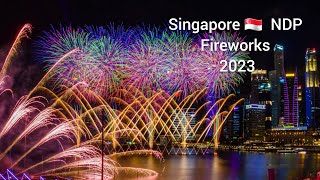 Singapore National day PreFireworks at Marina Bay  Happy Birthday Singapore 2023 [upl. by Eiramana]