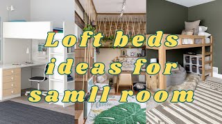 quotCreative Loft Bed Ideas for Small Rooms  SpaceSaving Bedroom Solutionsquot [upl. by Agnot881]