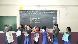 Topsyturvy Land  Poem Recitation  Class5 B  Group 1  202324 ncert poem [upl. by Bettzel]