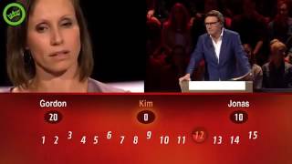 Gordon vs Philippe Geubels in De Slimste Mens Ter Wereld COMPILATIE LOL [upl. by Ilene]