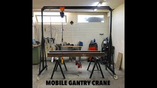 DIY Mobile Gantry Crane [upl. by Miran]