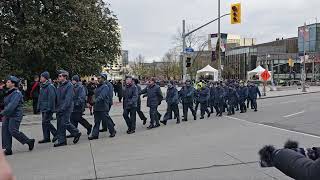 Remembrance Day 2023 National War Memorial  Marching Parade [upl. by Onek]