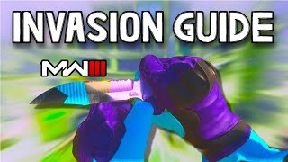 Invasion RUSH ROUTES and STRATEGY GUIDE Ranked Play MW3 [upl. by Lebasile]