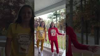 KETCHUP VS MUSTARD WHOS BETTER funny comedy dance grwm halloween [upl. by Kissner]