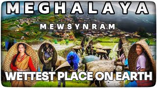 Meghalaya Worlds Wettest place on Earth 🌍  Mawsynram Village  North East india [upl. by Ayita]