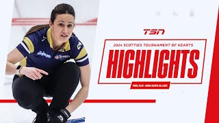 2024 SCOTTIES TOURNAMENT OF HEARTS HIGHLIGHTS Pool Play  Nova Scotia vs Northwest Territories [upl. by Rehtul]