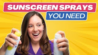 Best Sunscreen Sprays  Dermatology Recommended [upl. by Nnylorac600]