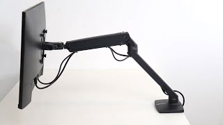 Ergotron MXV Desk Monitor Arm Easy Installation [upl. by Tandi138]