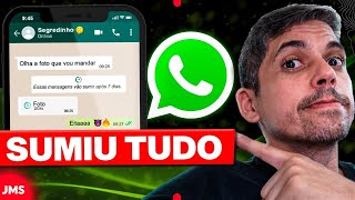 Como ENVIAR MENSAGENS TEMPORÁRIAS no WhatsApp Que Desaparecem [upl. by Ayekal620]