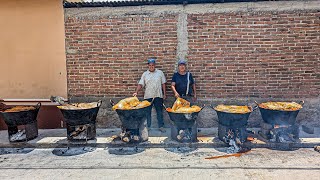 GASTRONOMÍA MICHOACANA Barbacoa a la PENCA desde cero en TARIMBARO [upl. by Photina787]