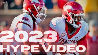 Arkansas Football Hype Video 20232024  quotFor The Statequot [upl. by Anaujahs947]