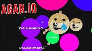 AGARIO  The Legend of Doge Agario  Most Addicting Online Game [upl. by Darce]