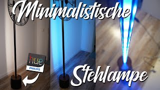 Minimalistische Stehlampe bauen  Upcycling vom Allerfeinsten [upl. by Meldon]