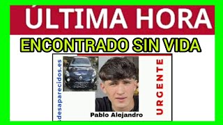 HALLAN SIN VIDA A PABLO ALEJANDRO [upl. by Aiyram106]