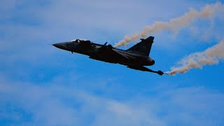 The Best JAS 39 Gripen Demo Ive Ever Seen 4K [upl. by Maggi]