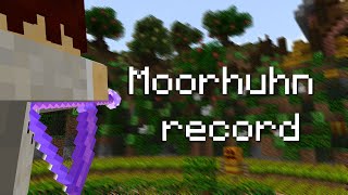 Minecraft Moorhuhn  server record 169 [upl. by Olds]