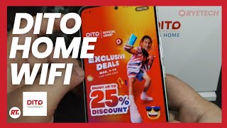 DITO HOME WIFI PREPAID STARTER KIT ACTIVATION AND SET UP  FAST AND EASY [upl. by Yeznil]