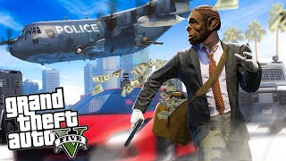 HUNTING CRIMINALS With POLICE AC130 in GTA 5 RP [upl. by Anrahs286]