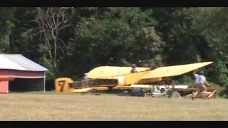 Old Rhinebeck Aerodromes Bleriot XIthe oldest flying aeroplane in the United States [upl. by Sherborn]