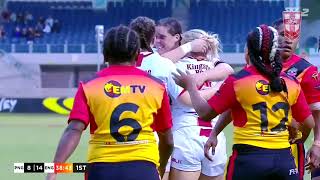 England Women v Papua New Guinea 2017 Extended Highlights [upl. by Inhsor]