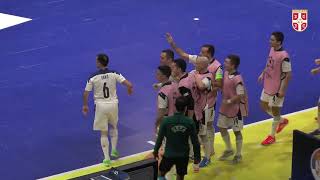 FUTSAL EURO 2022  Srbija  Holandija 32  golovi  28012022 [upl. by Kcirred]